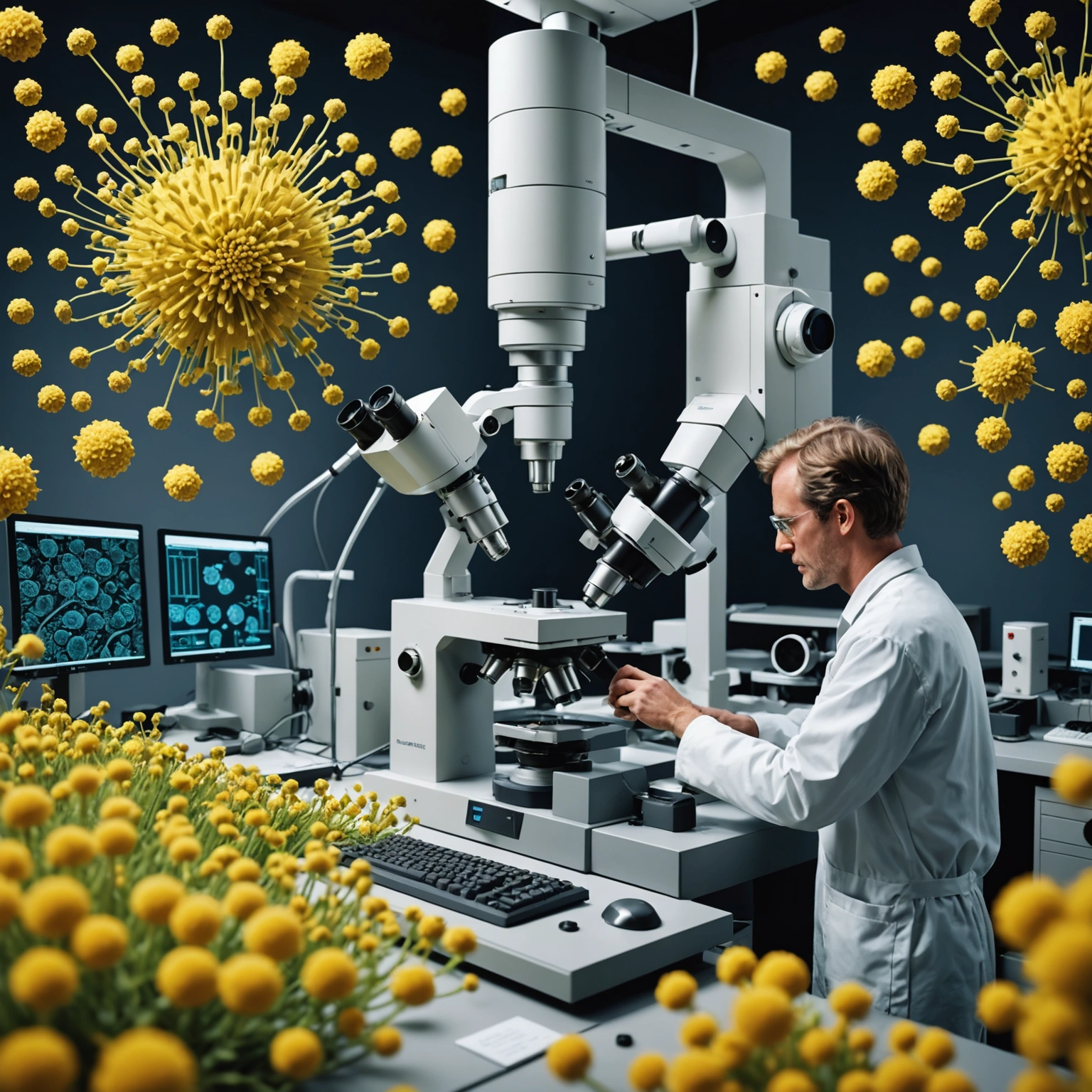 Разбираемся с пыльца под микроскопом: от А до Я