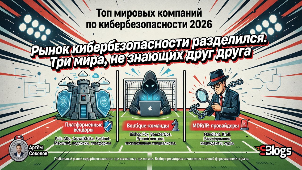 Рынок кибербезопасности разделился. Три мира, не знающих друг друга