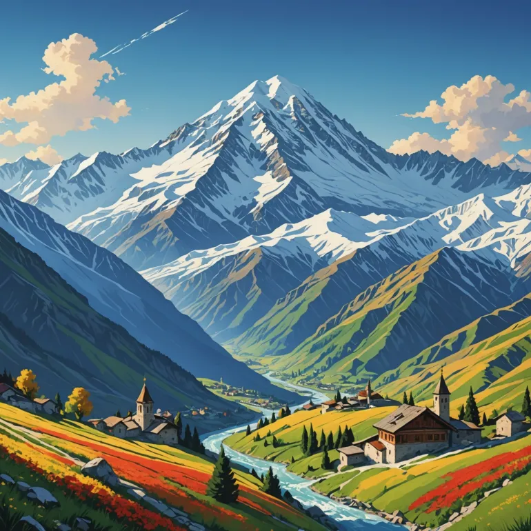 География Кавказа: Тайны, Культура и Символика Флага Кавказа