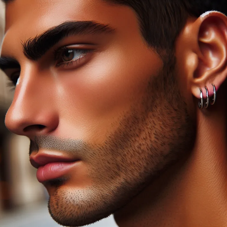 Проколотые уши у мужчин: История, Тренды и Современное Восприятие