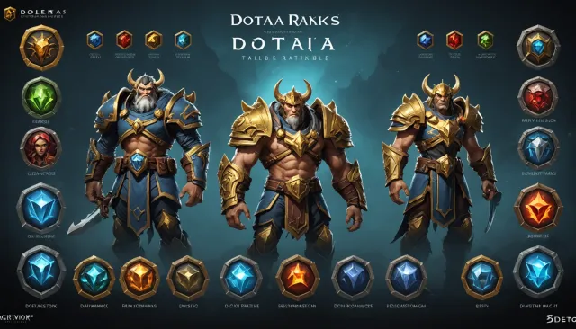 Таблица рангов дота - Таблица рангов Dota 2 по ММР: Сколько очков нужно для повышения